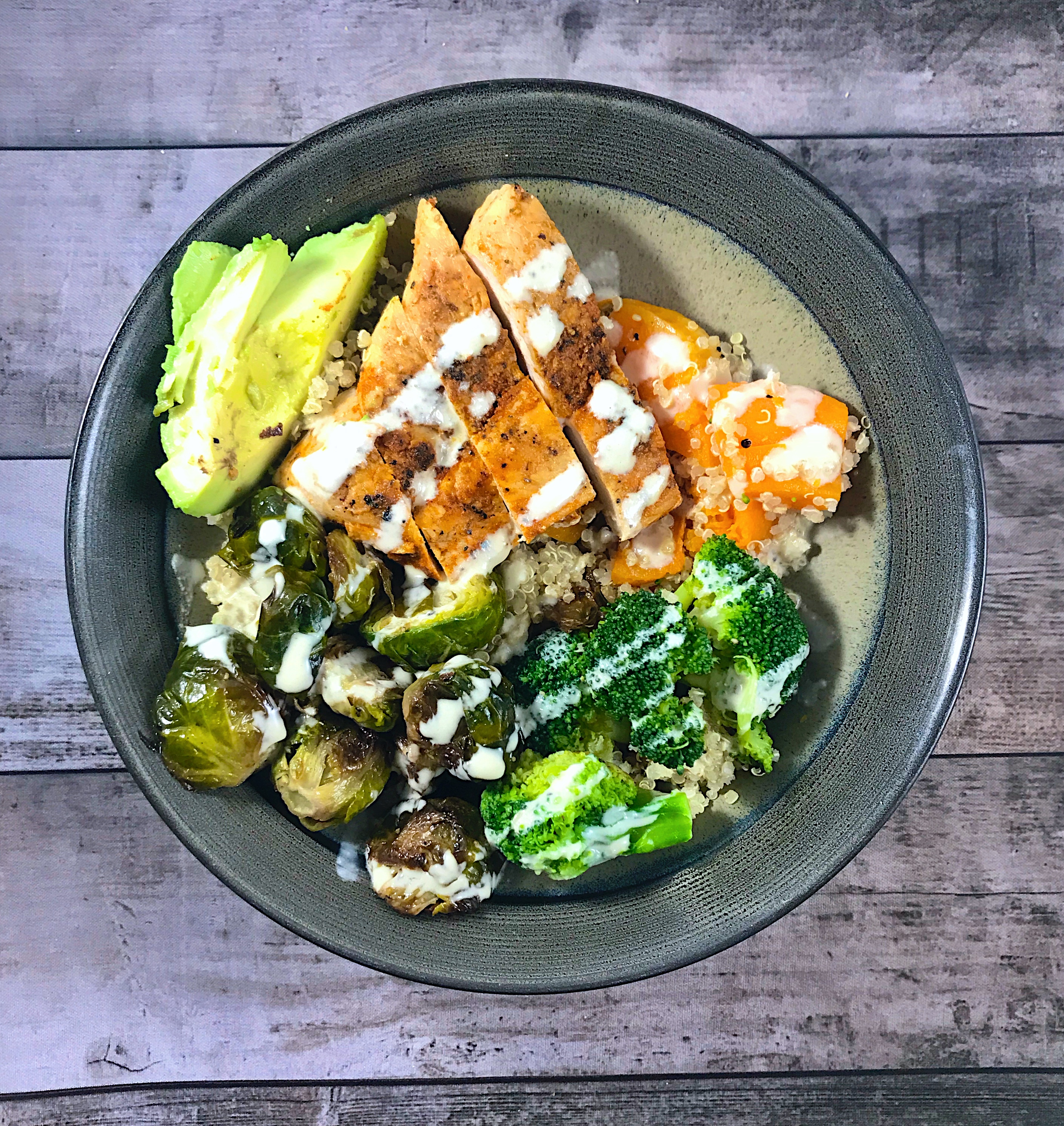 Fall Harvest Meal Prep Bowls - Smile Sandwich