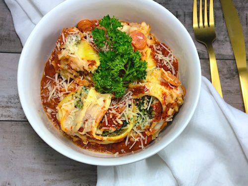 Pizza Stuffed Shells - Dinner at the Zoo